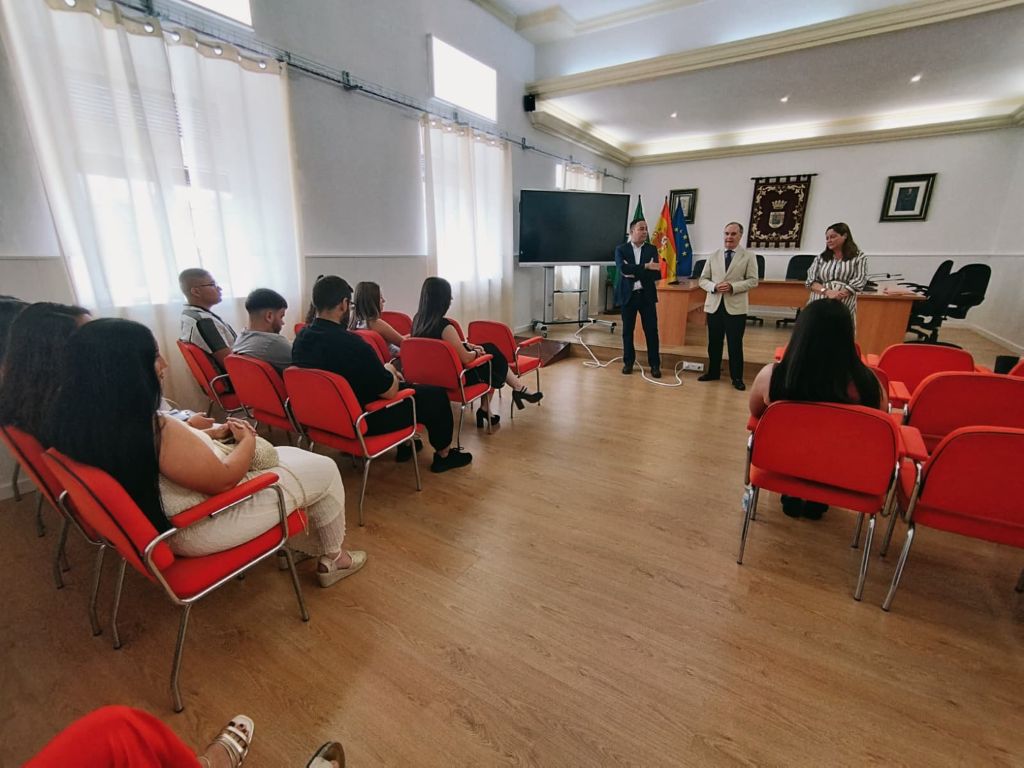 Empleo invierte más de 400.000 euros en El Real de la Jara para formar a jóvenes desempleados en rehabilitación de edificios 