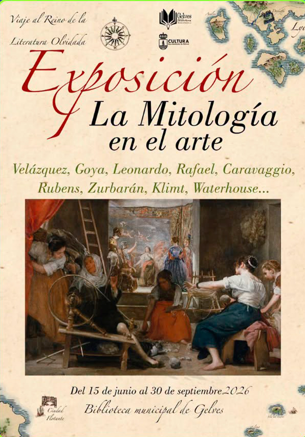 <i>La mitología en el arte</i>, una exposición emblemática de los artistas más conocidos del mundo que se puede visitar en Gelves