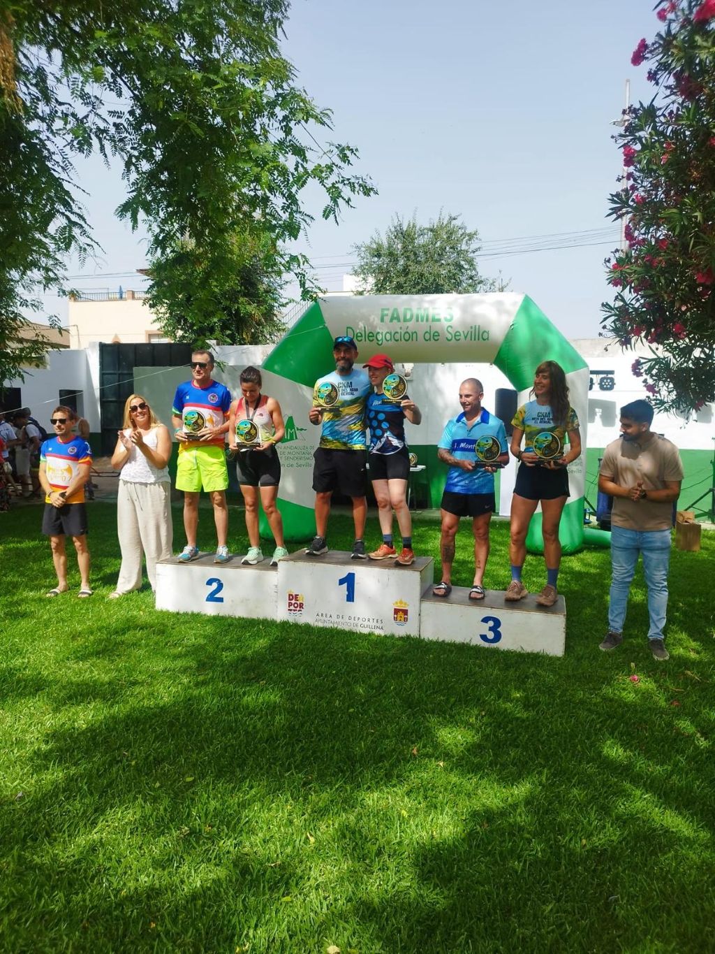 Más de 300 participantes en el IV Guillena Mountain Festival y el XI CxM Ruta del Agua El Gergal
