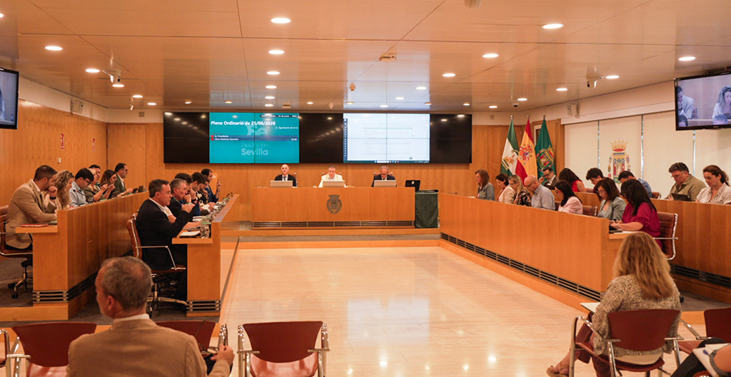 La Diputación de Sevilla aprueba en pleno destinar 16,5 M€ a desempleados de larga duración y a vivienda protegida en Los Palacios