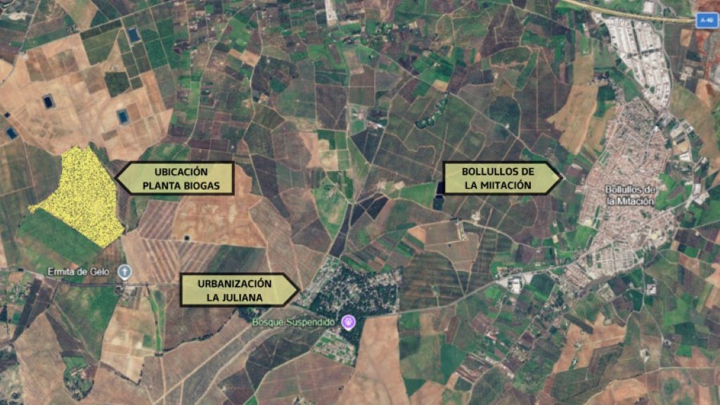 El Ayuntamiento de Bollullos mantiene su rechazo a la macroplanta de biogás y continúa las alegaciones
