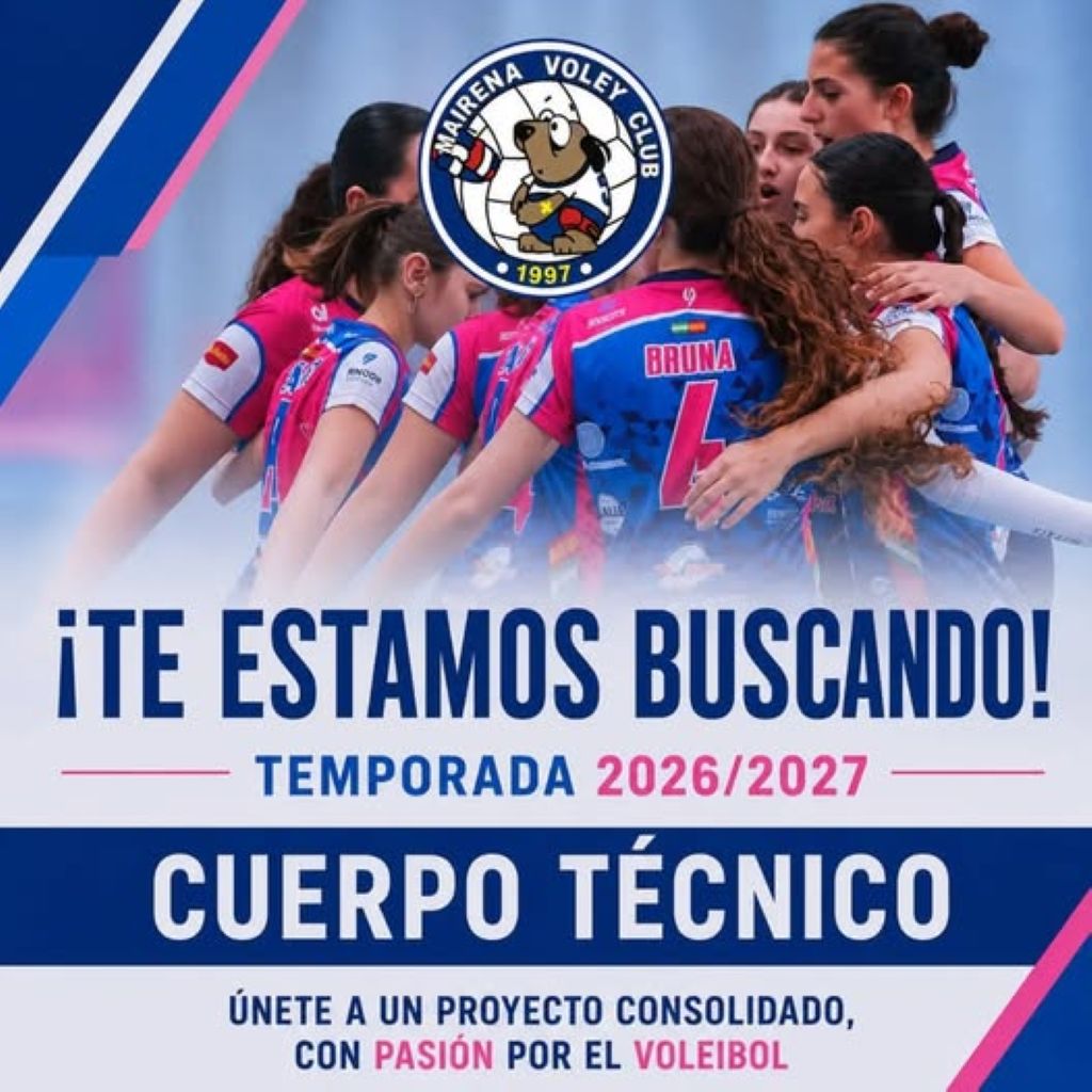 Mairena Voley Club busca entrenadores para la temporada 2026/2027