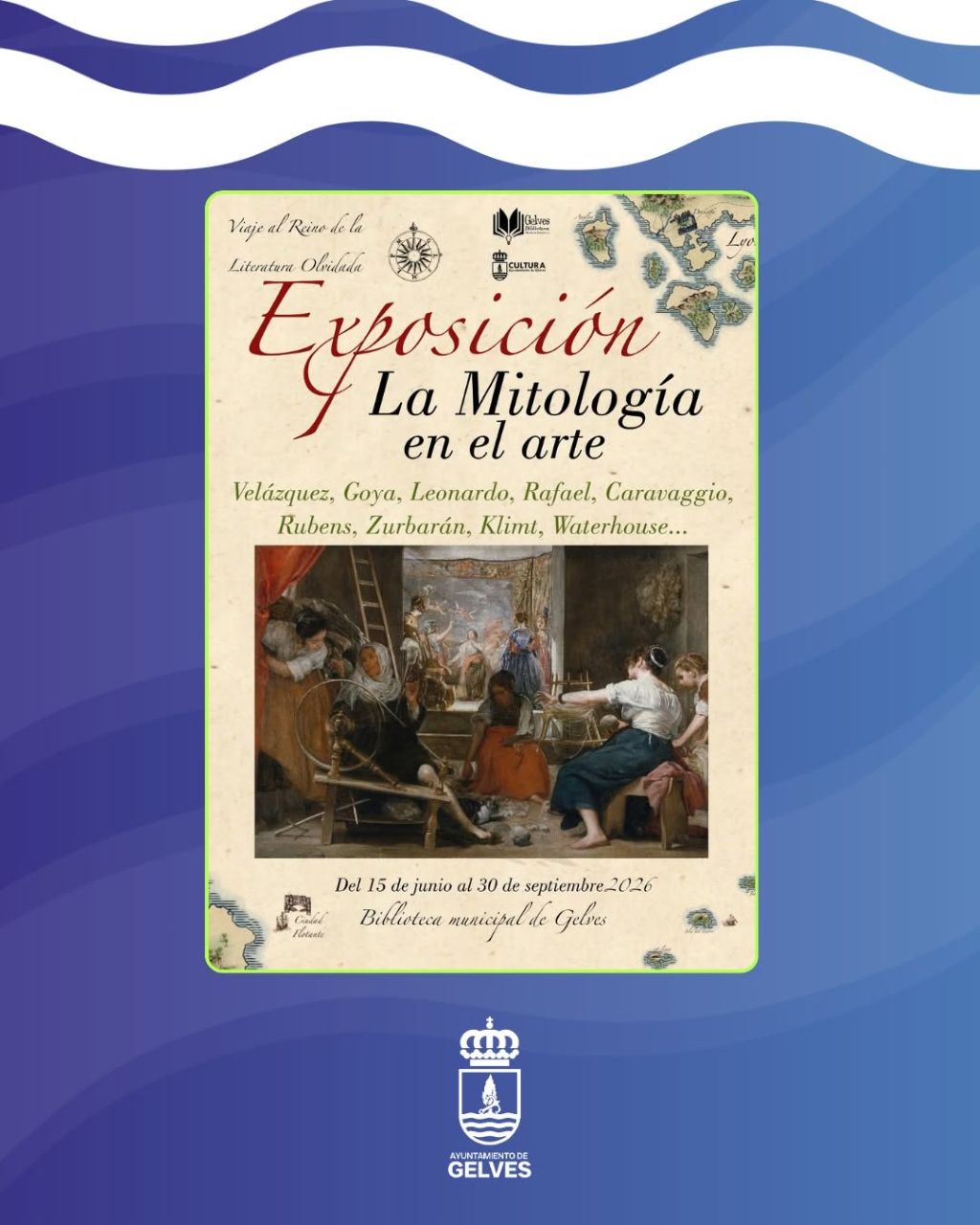 La Biblioteca Municipal de Gelves invita a descubrir la influencia de los mitos clásicos en el arte universal