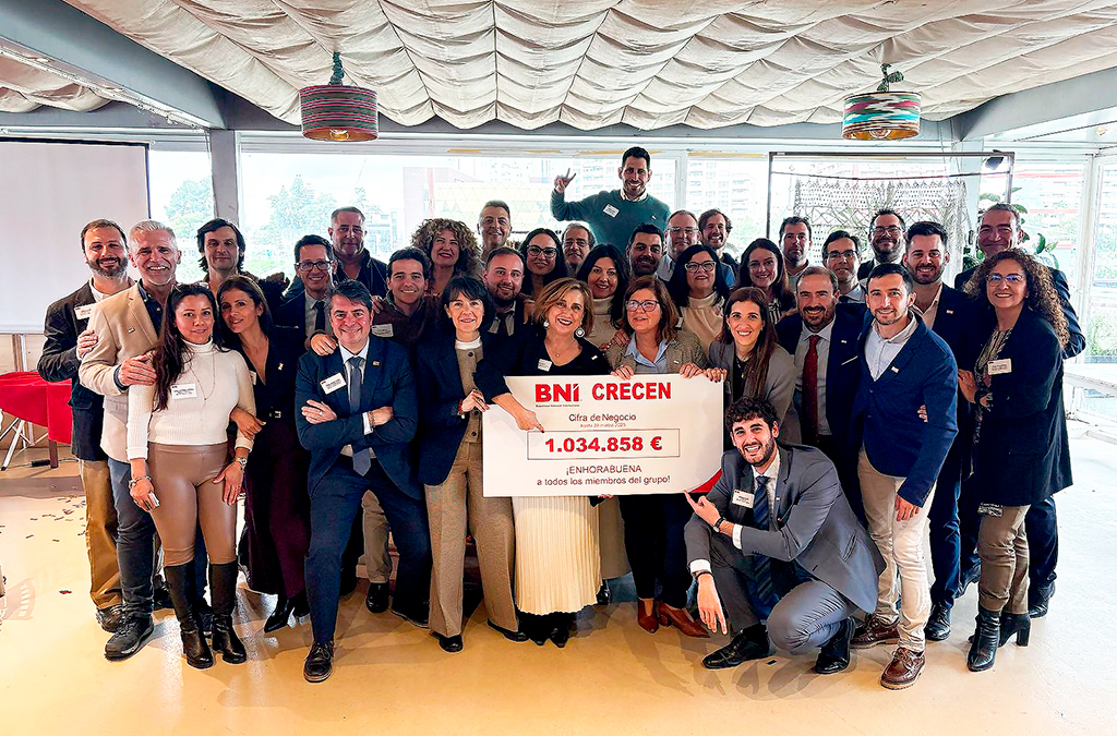BNI Crecen celebra su lanzamiento oficial en Sevilla tras generar más de un millón de euros en solo cuatro meses